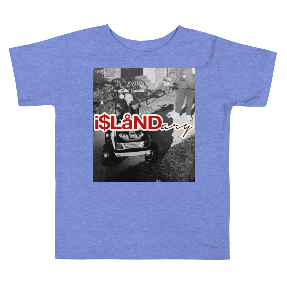 B3rry Big Wheel Red Islandary FMLY Toddler Short Sleeve Tee