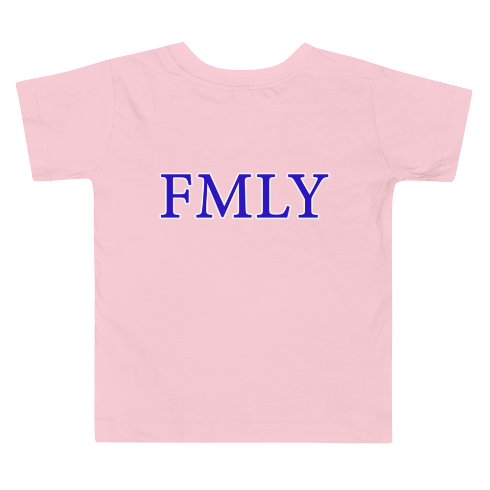 Nightlife Blue Islandary FMLY Toddler Short Sleeve Tee