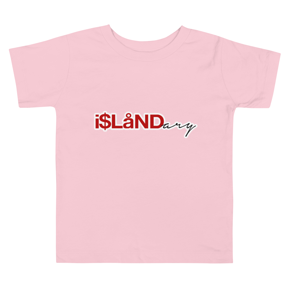 Red Islandary Toddler Short Sleeve Tee