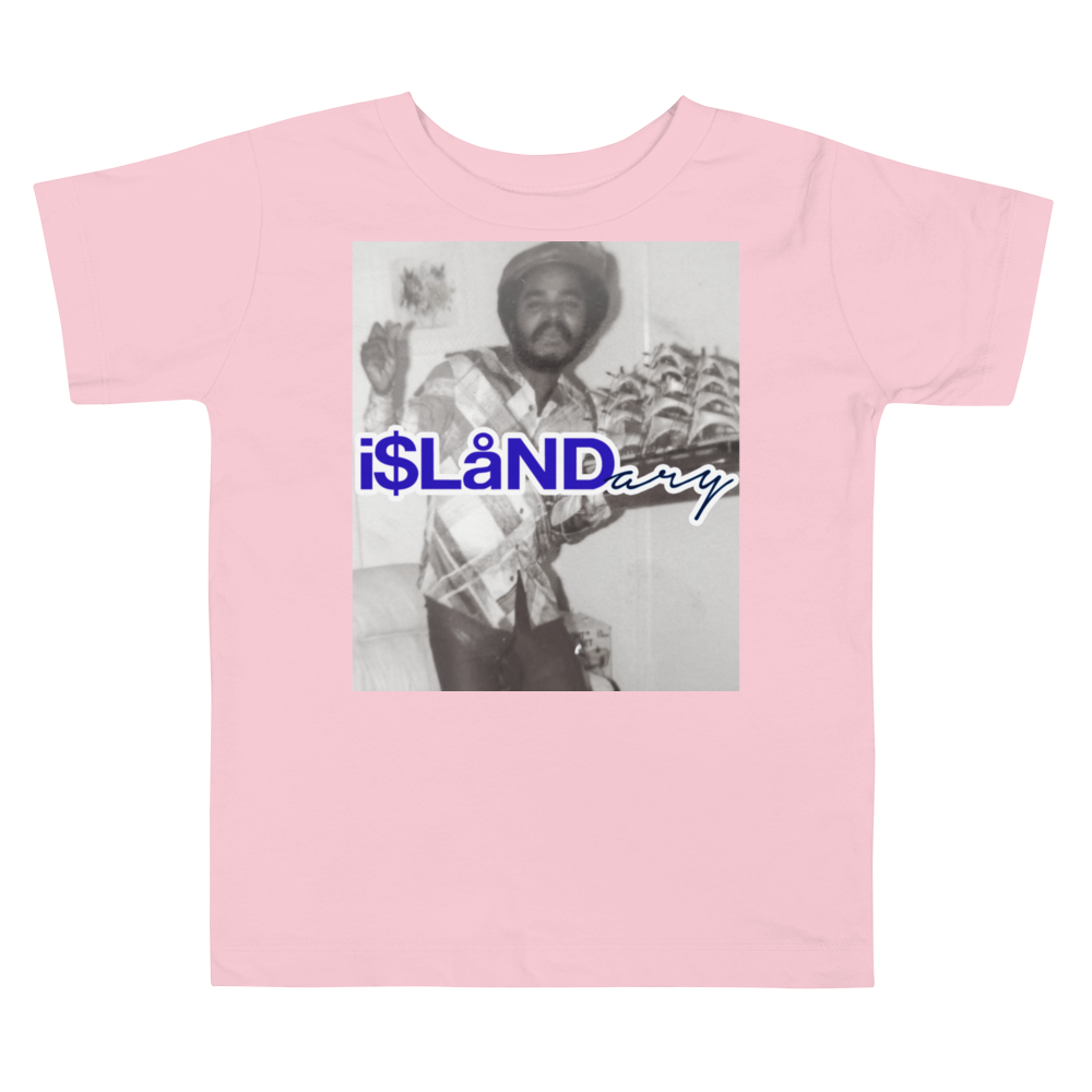 OG JB Blue Islandary FMLY Toddler Short Sleeve Tee