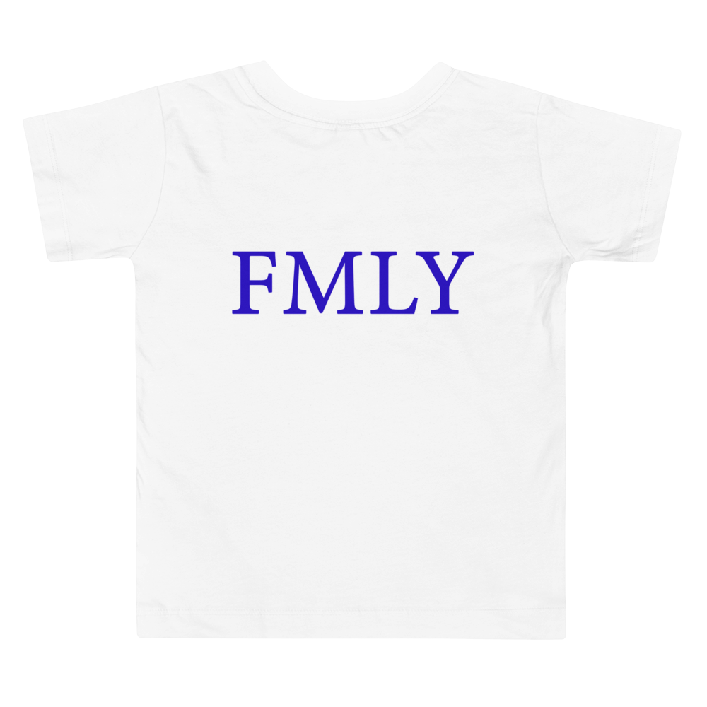 Nightlife Blue Islandary FMLY Toddler Short Sleeve Tee