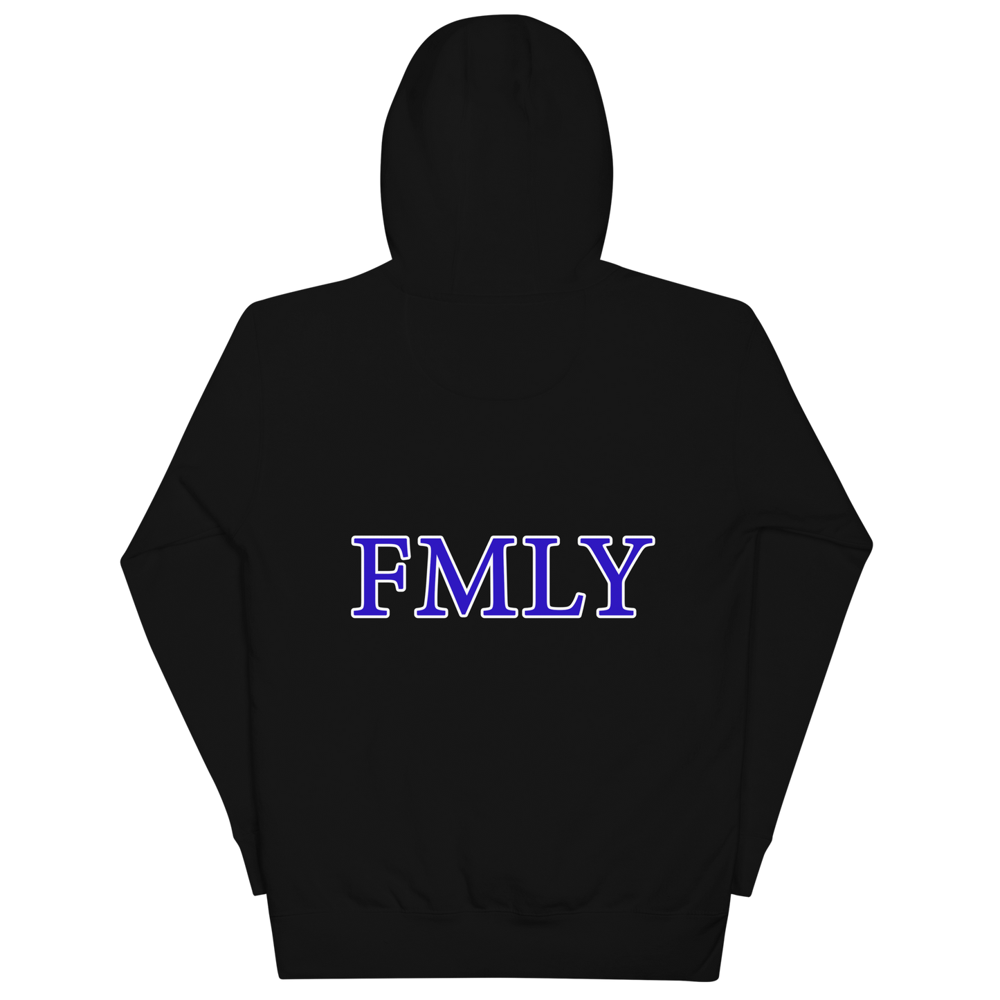 B3rry Big Wheel Blue Islandary FMLY Unisex Hoodie