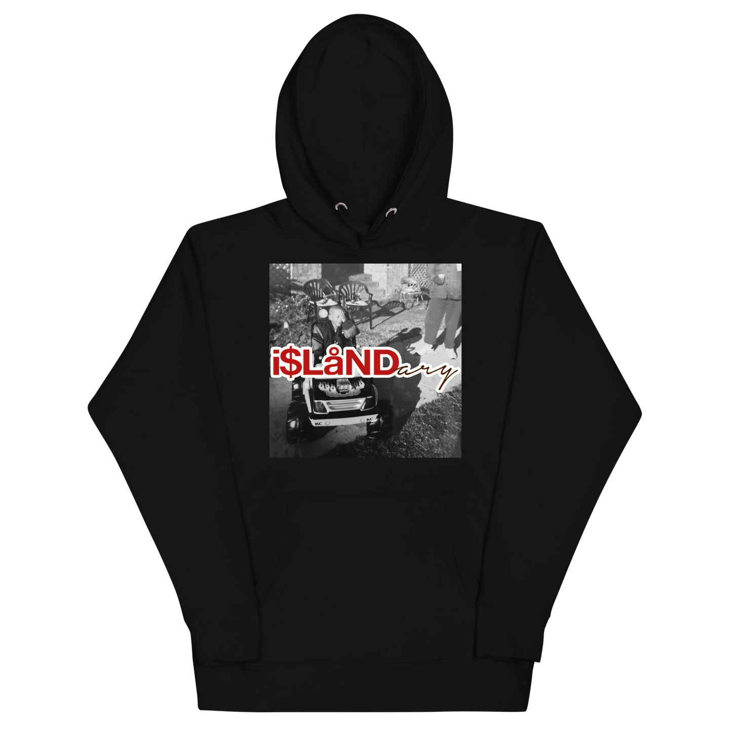 B3rry Big Wheel Red Islandary FMLY Unisex Hoodie