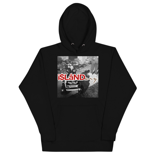 B3rry Big Wheel Red Islandary FMLY Unisex Hoodie