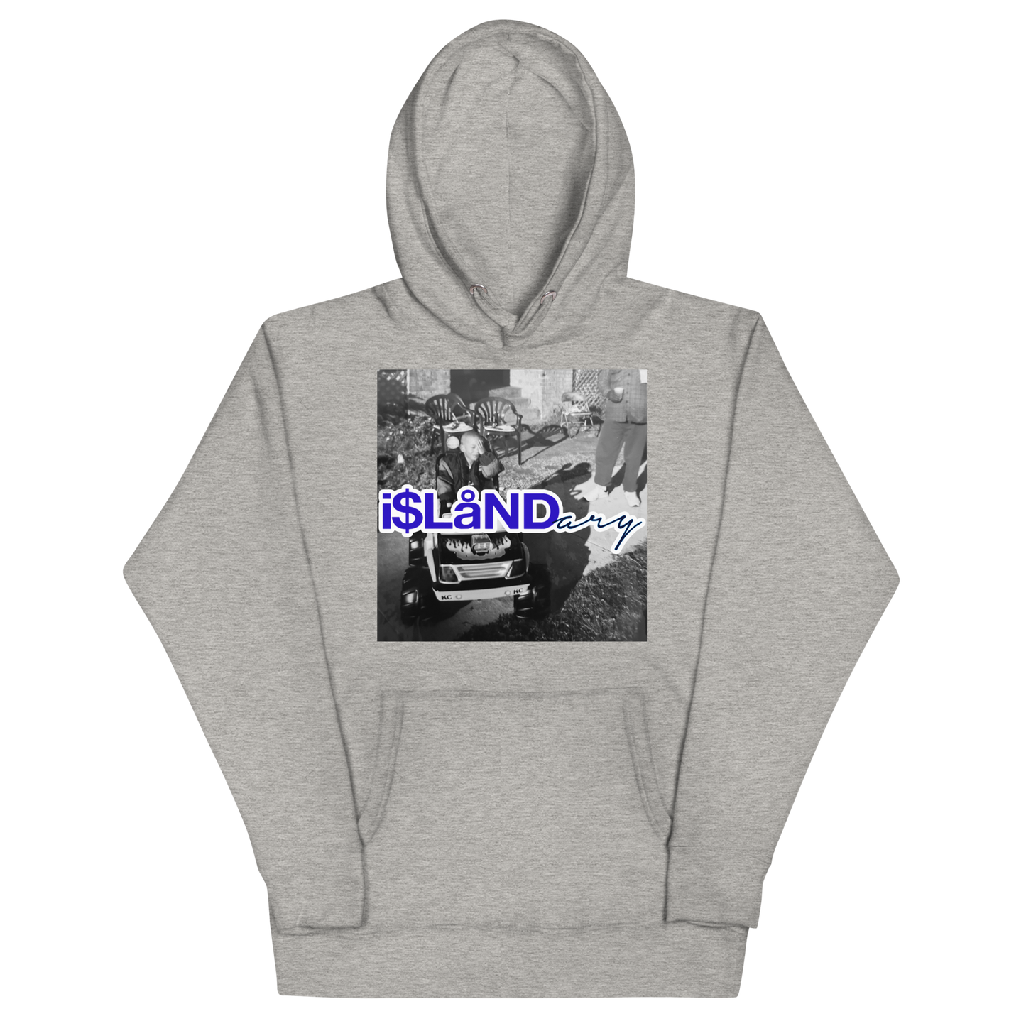 B3rry Big Wheel Blue Islandary FMLY Unisex Hoodie