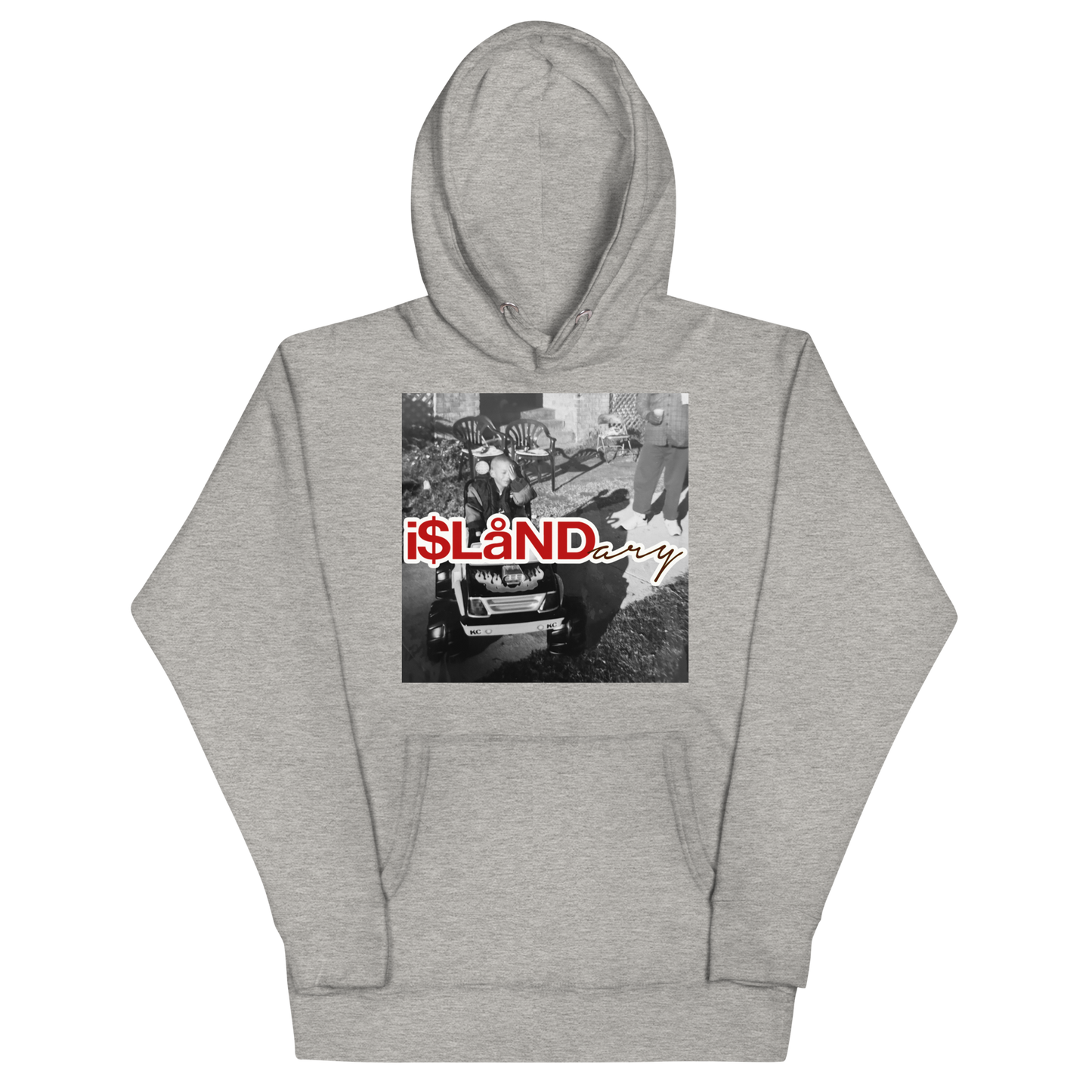 B3rry Big Wheel Red Islandary FMLY Unisex Hoodie