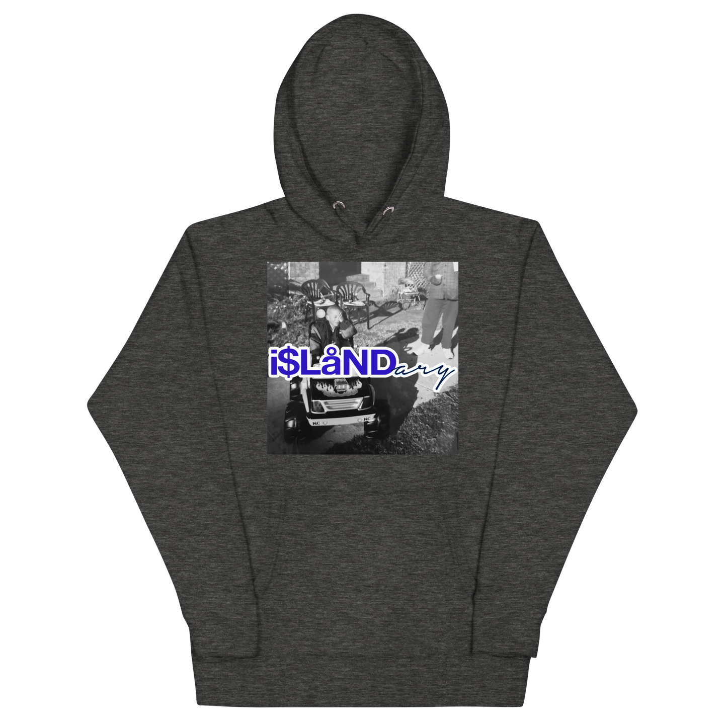 B3rry Big Wheel Blue Islandary FMLY Unisex Hoodie