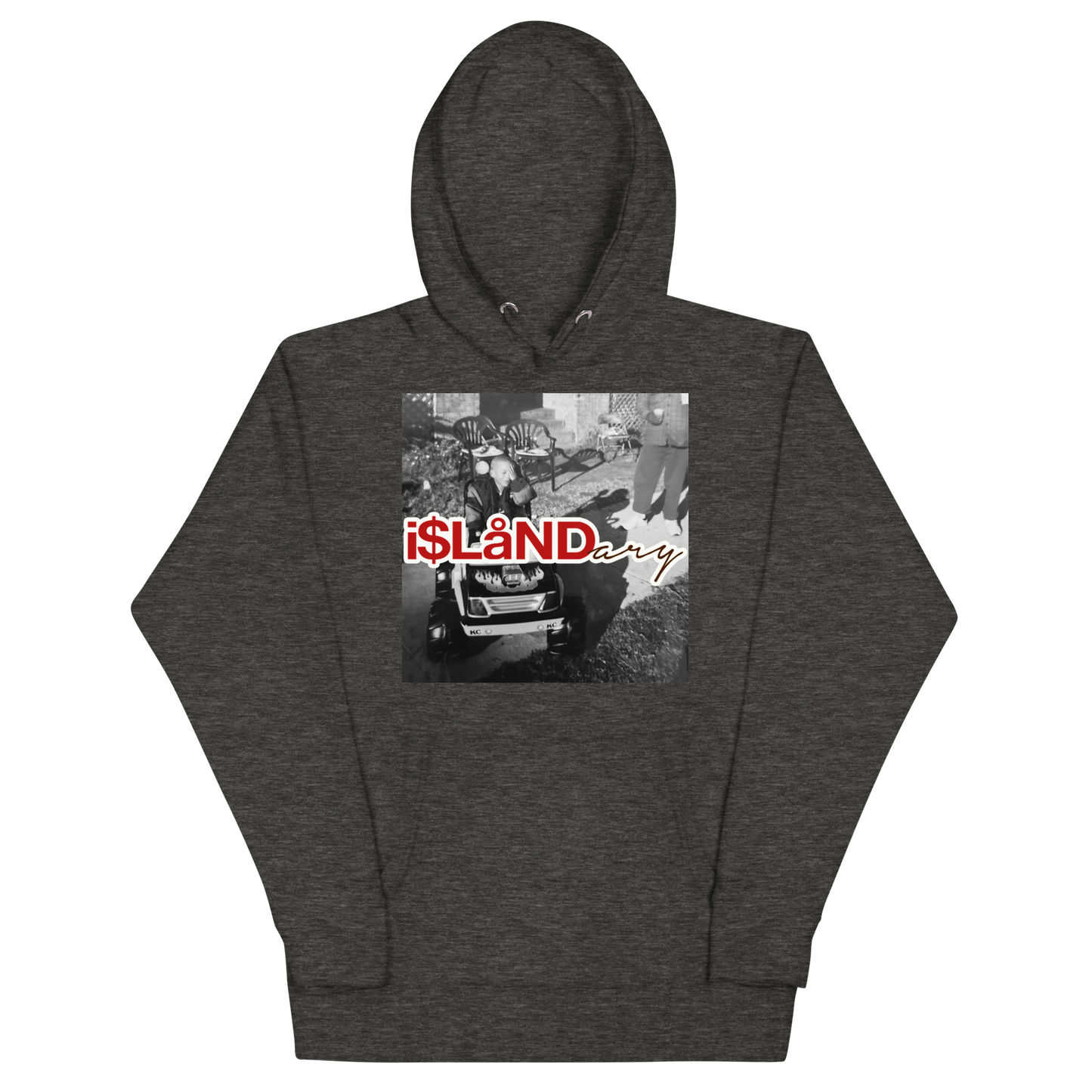 B3rry Big Wheel Red Islandary FMLY Unisex Hoodie