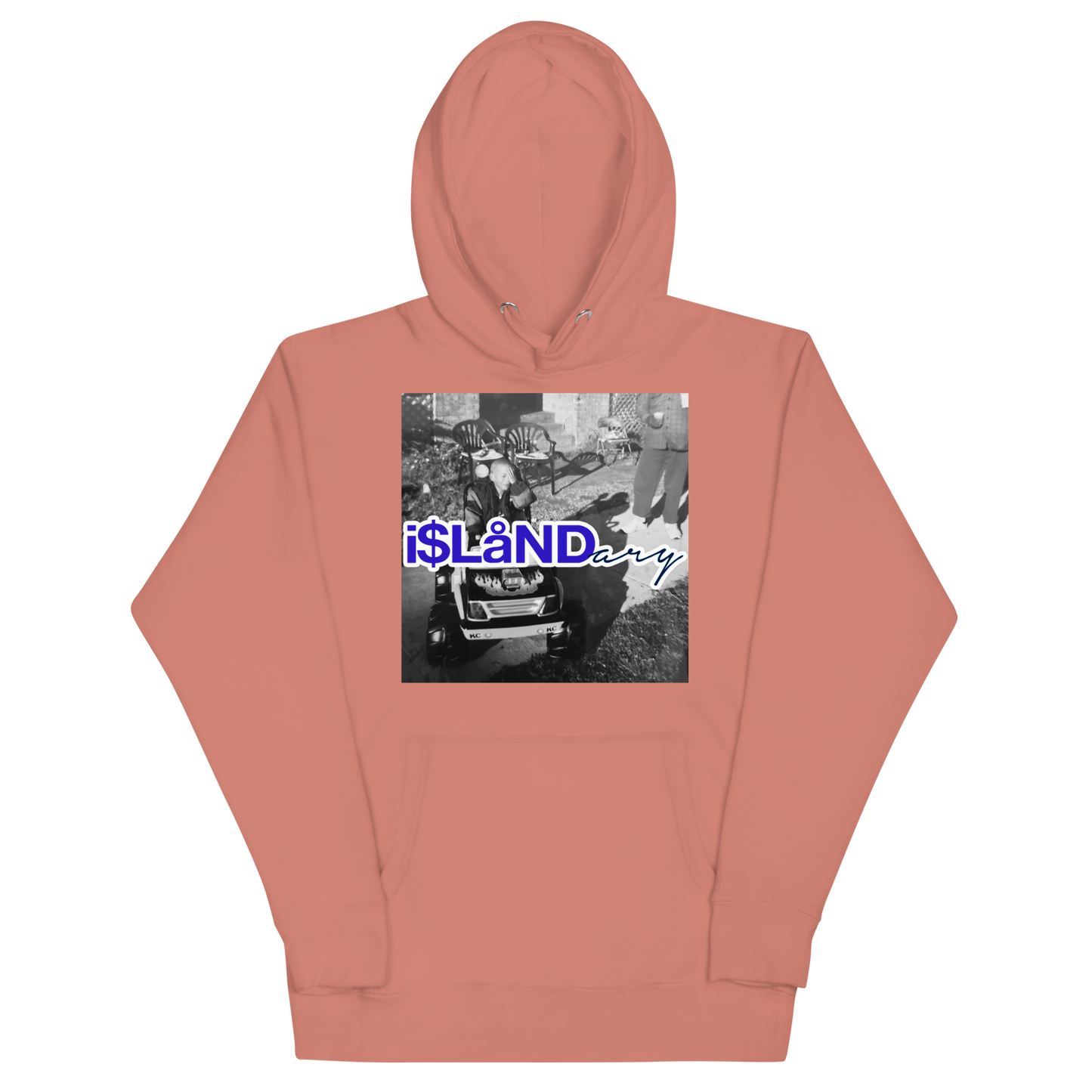 B3rry Big Wheel Blue Islandary FMLY Unisex Hoodie