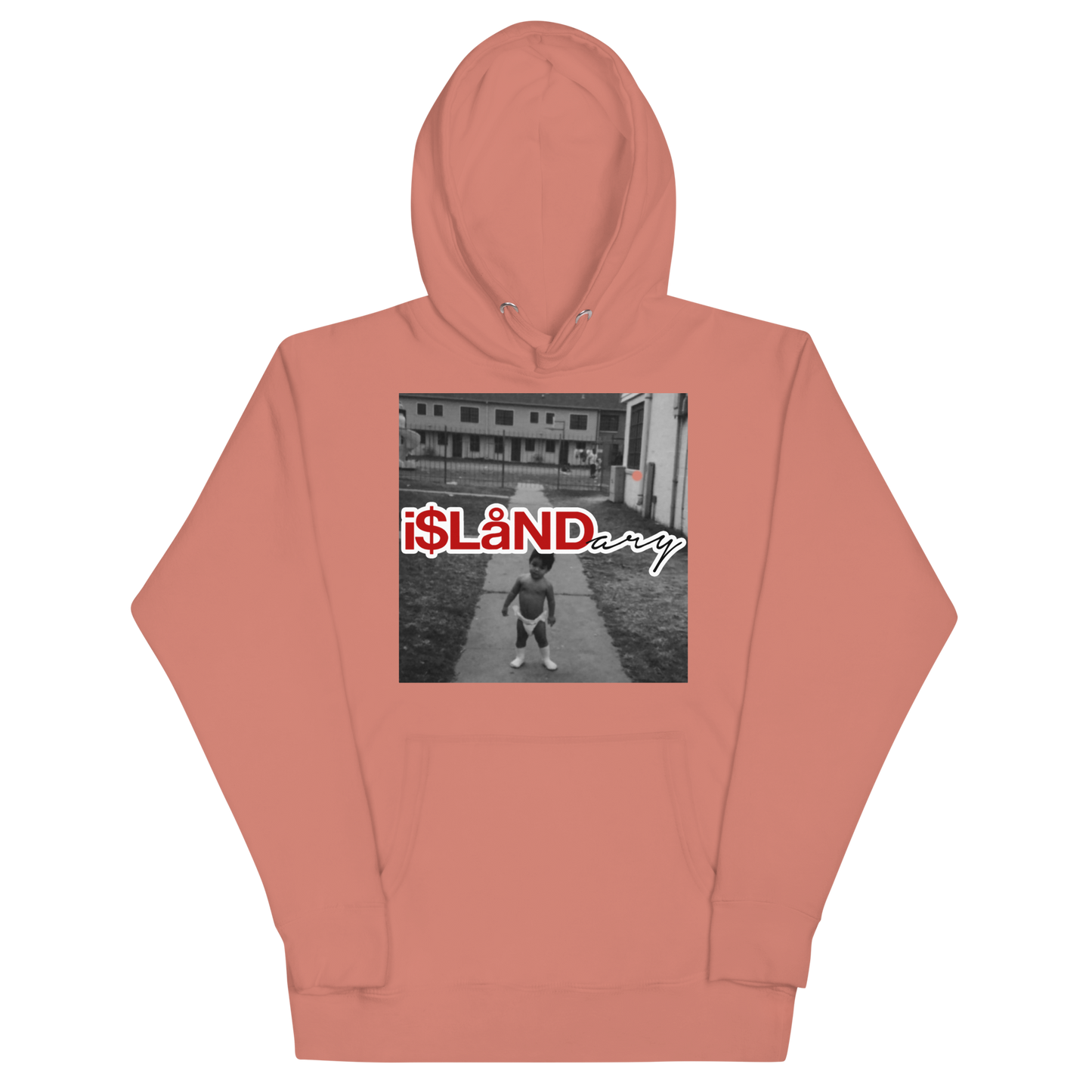 Baby Ago Red Islandary FMLY Unisex Hoodie