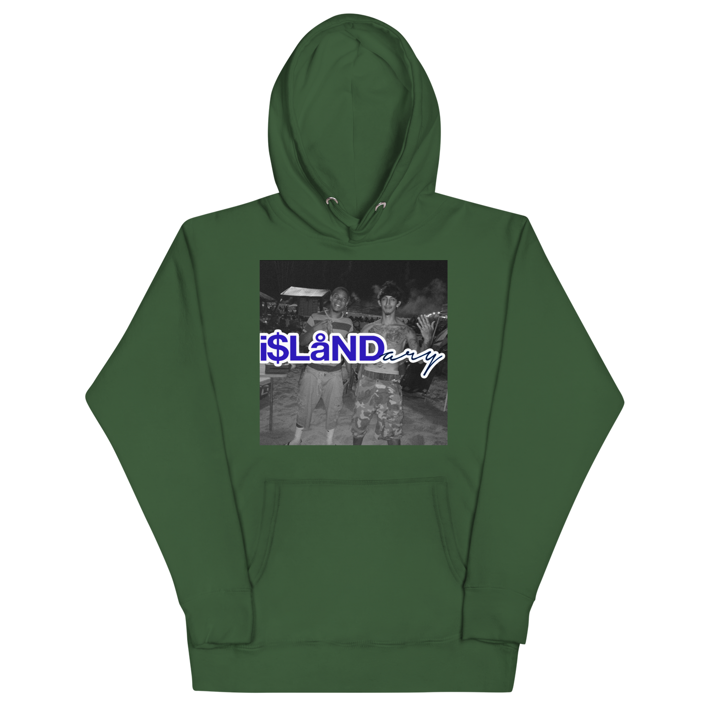 July 4th Blue Islandary FMLY Unisex Hoodie