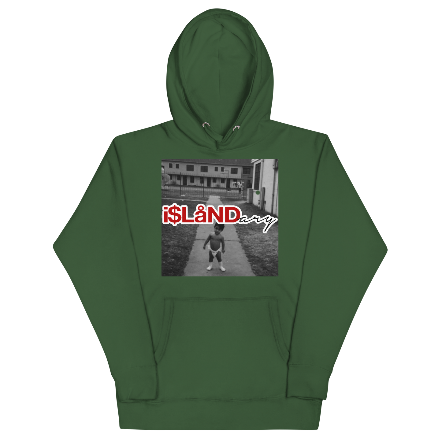 Baby Ago Red Islandary FMLY Unisex Hoodie