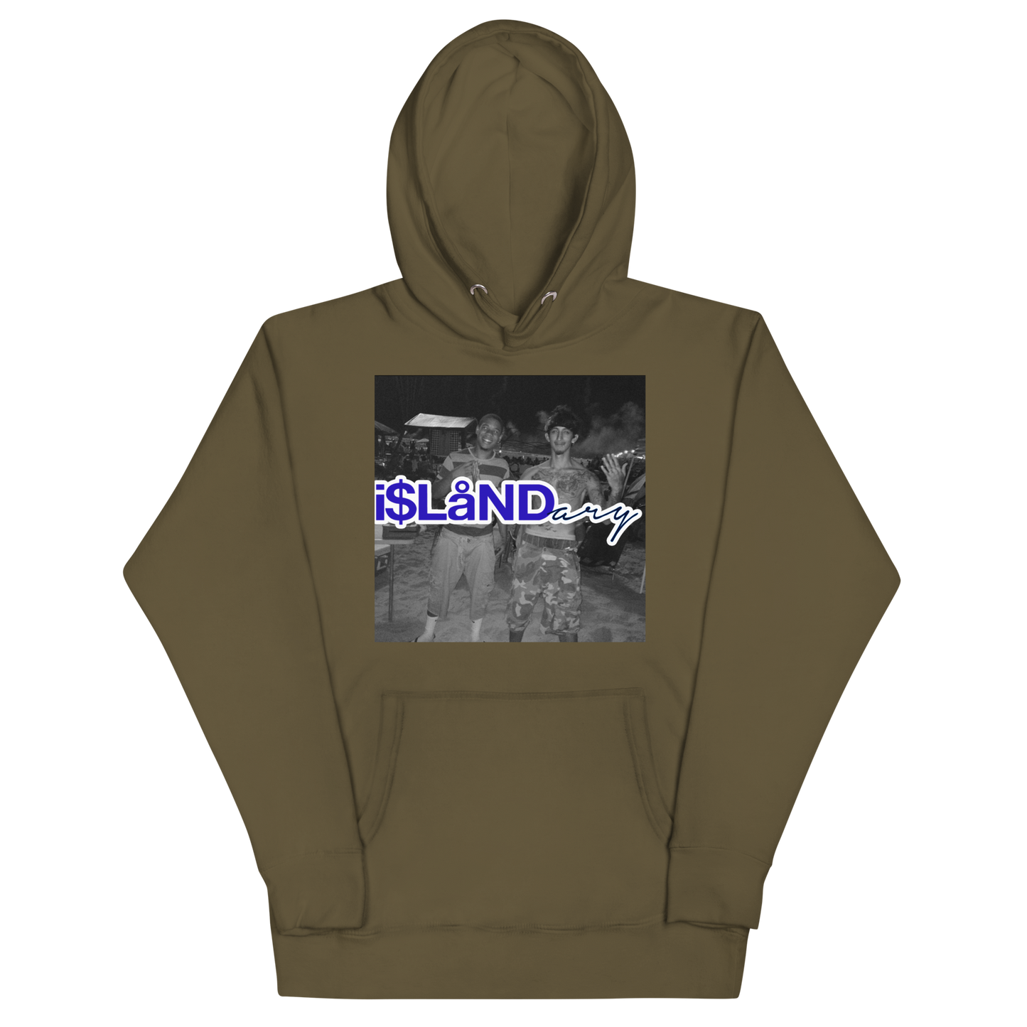 July 4th Blue Islandary FMLY Unisex Hoodie