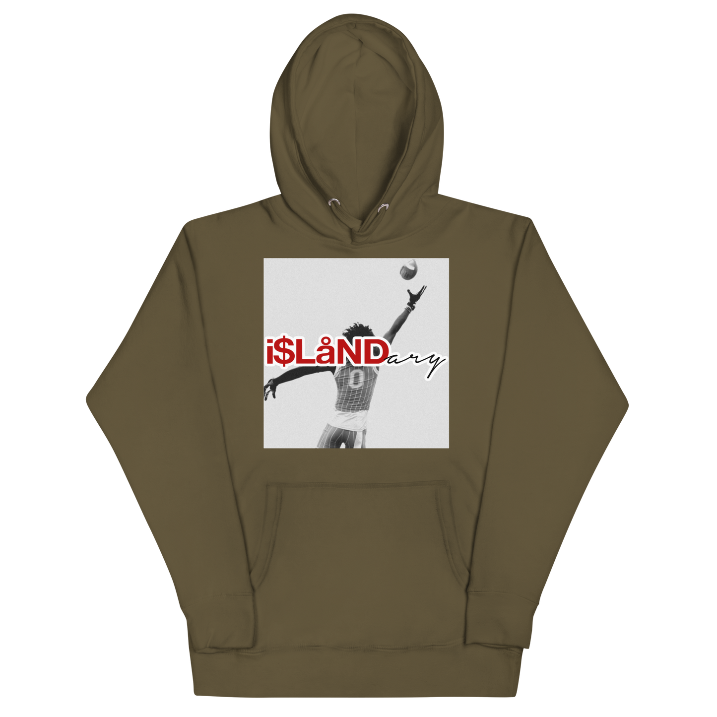 Jonah Ground 0 Red Islandary FMLY Unisex Hoodie