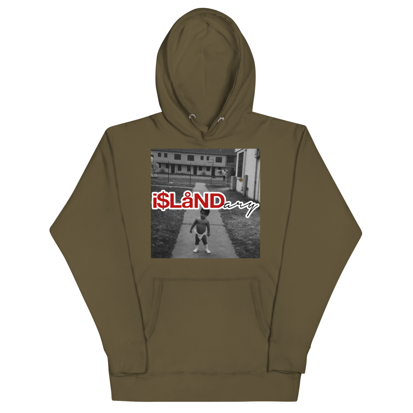 Baby Ago Red Islandary FMLY Unisex Hoodie