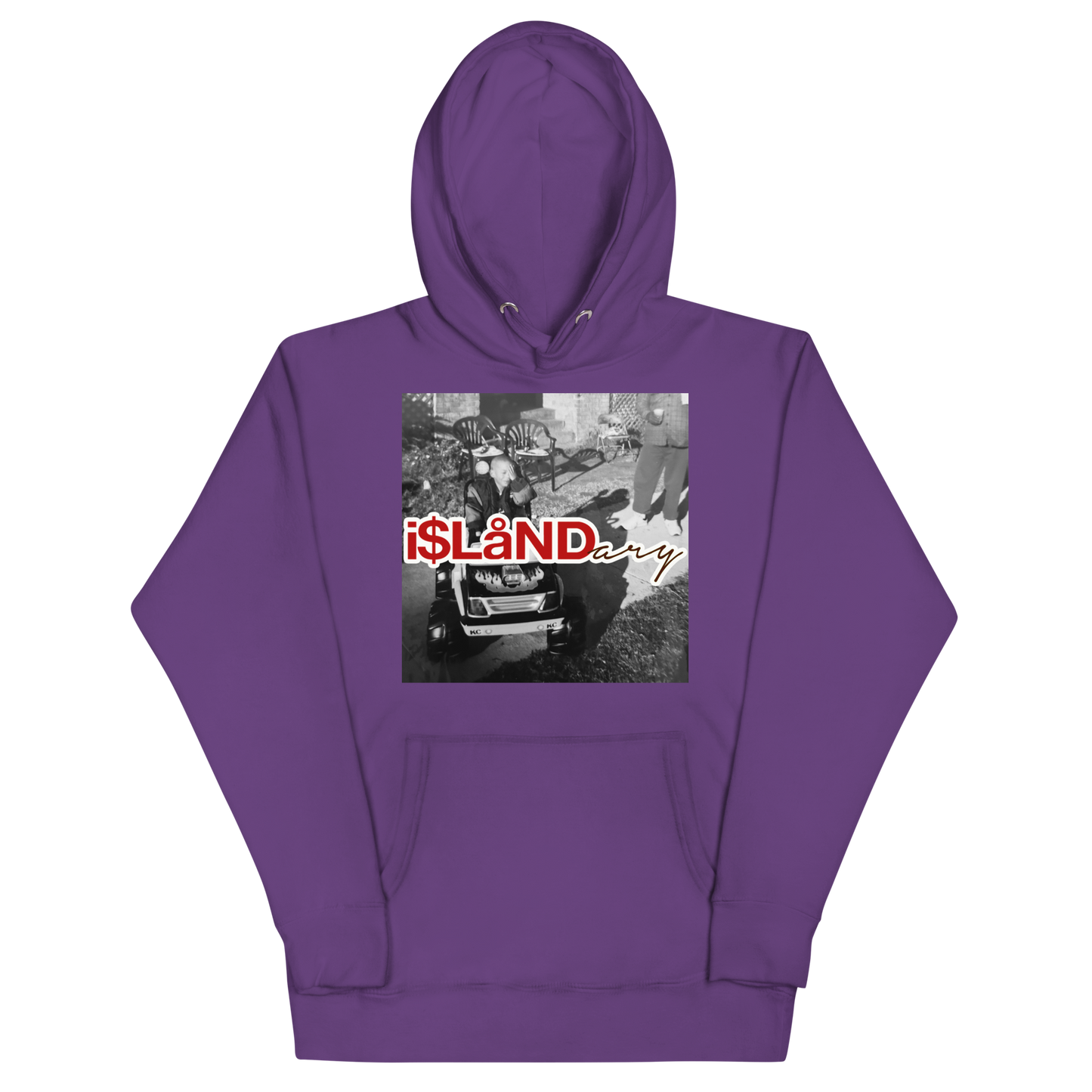 B3rry Big Wheel Red Islandary FMLY Unisex Hoodie