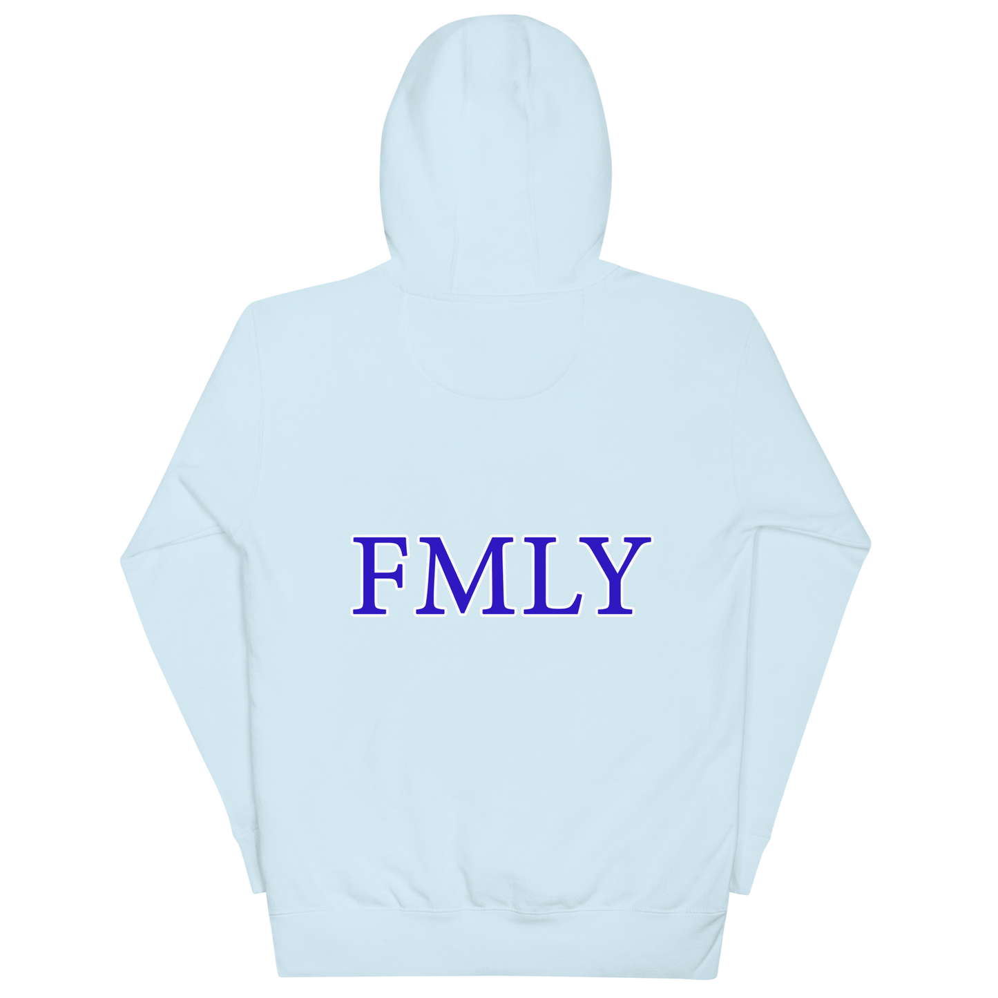 B3rry Big Wheel Blue Islandary FMLY Unisex Hoodie