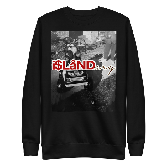 B3rry Big Wheel Red Islandary FMLY Unisex Premium Sweatshirt