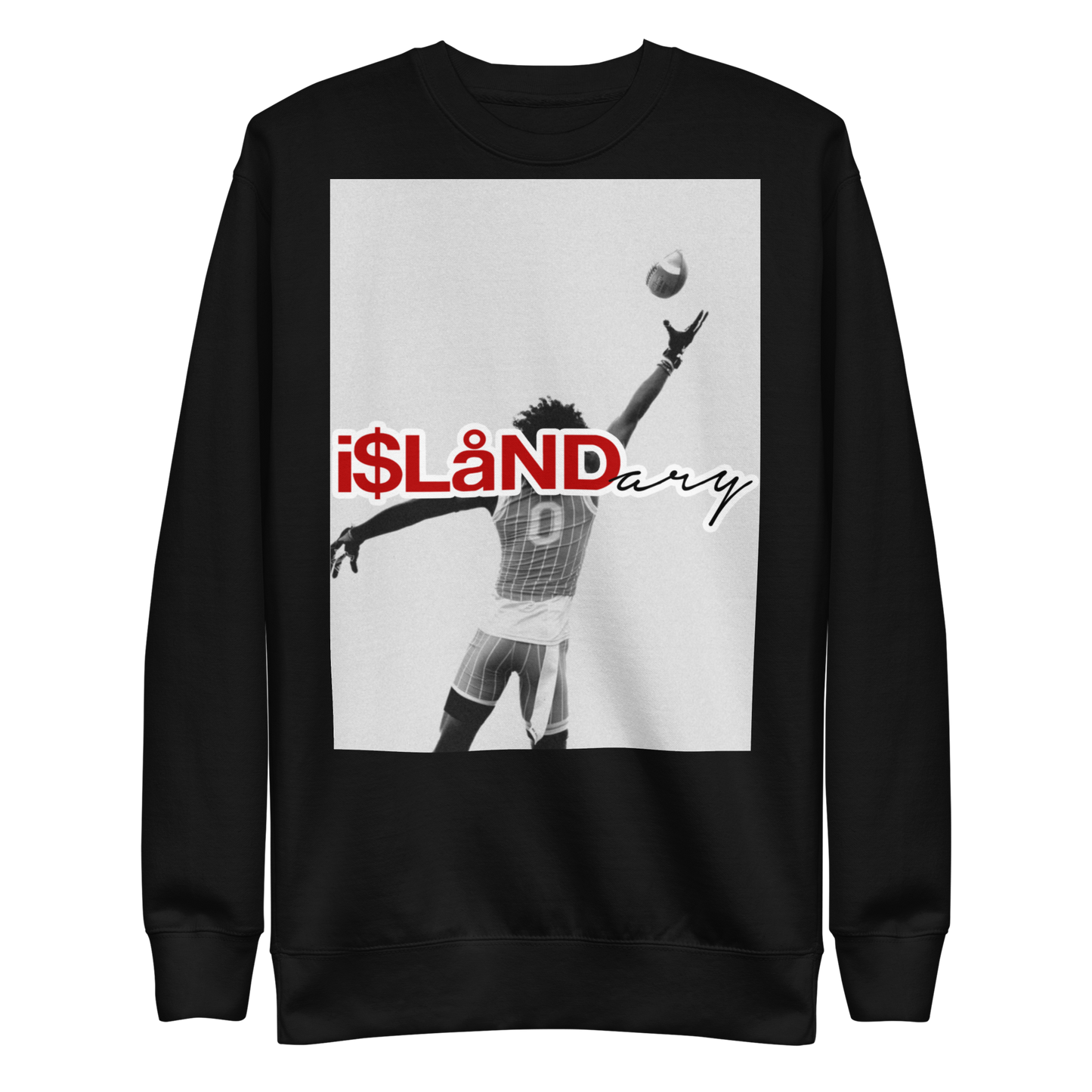 Jonah Ground 0 Red Islandary FMLY Unisex Premium Sweatshirt