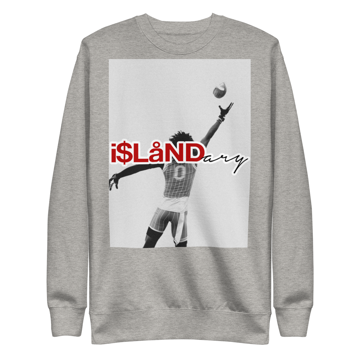 Jonah Ground 0 Red Islandary FMLY Unisex Premium Sweatshirt