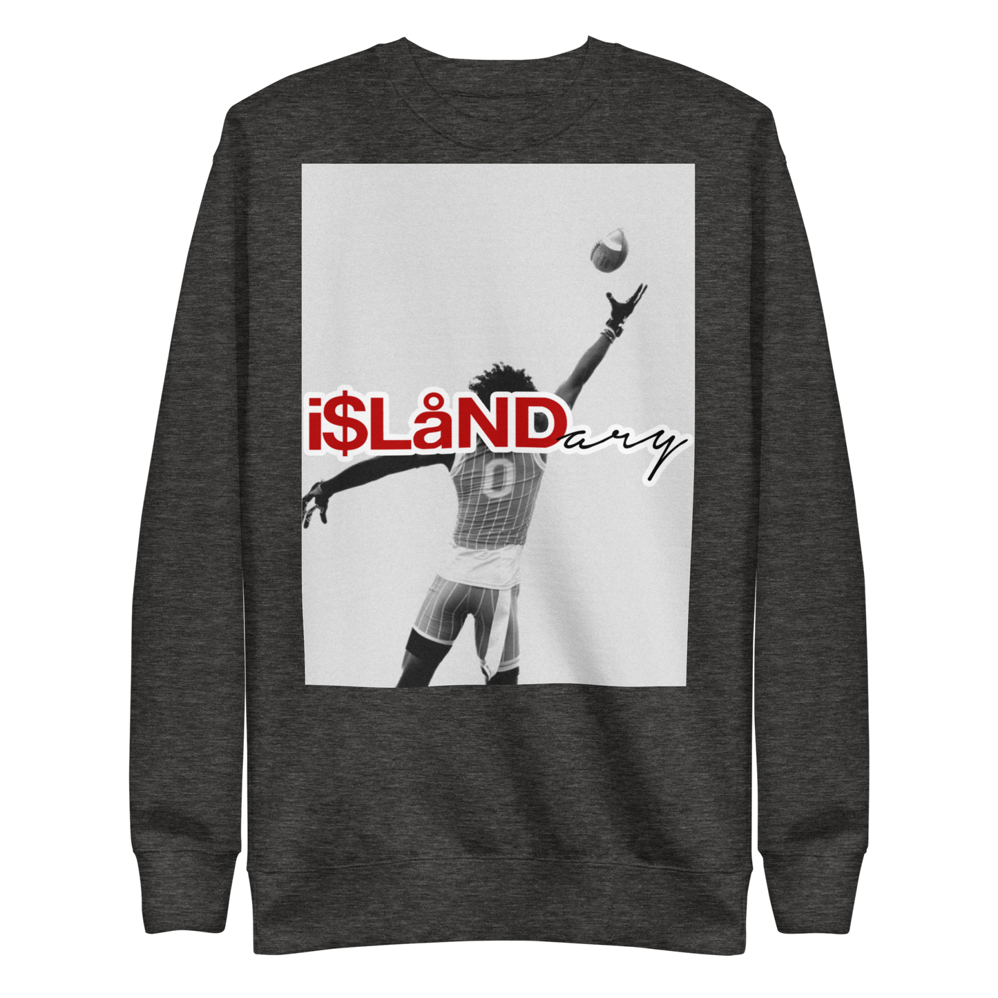 Jonah Ground 0 Red Islandary FMLY Unisex Premium Sweatshirt