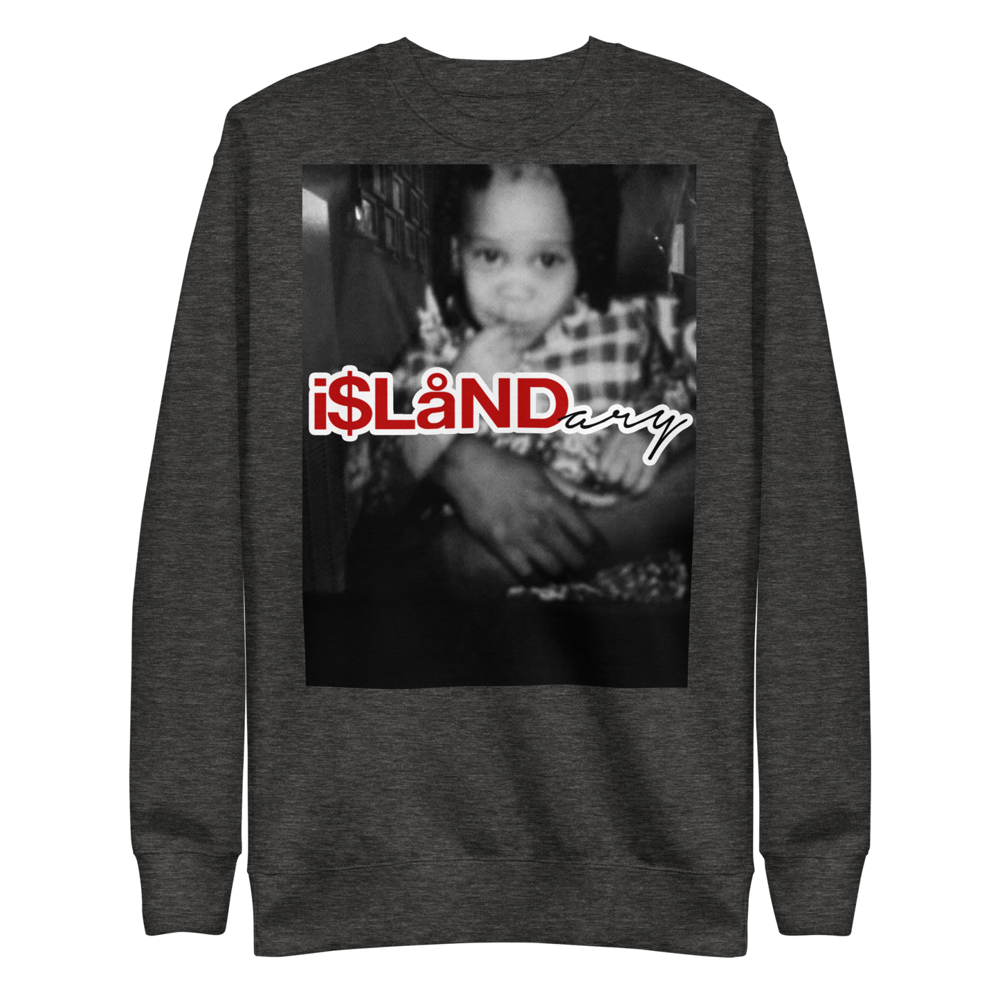 Baby Senda Red Islandary FMLY Unisex Premium Sweatshirt