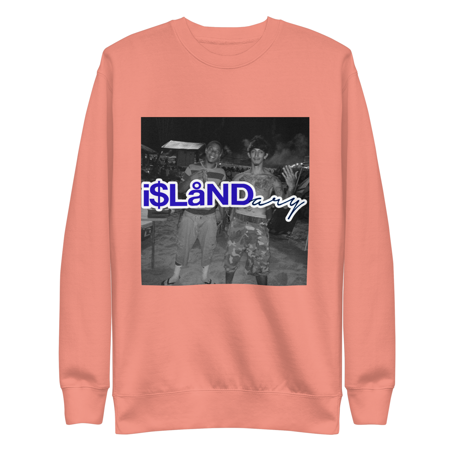 July 4th Blue Islandary FMLY Unisex Premium Sweatshirt