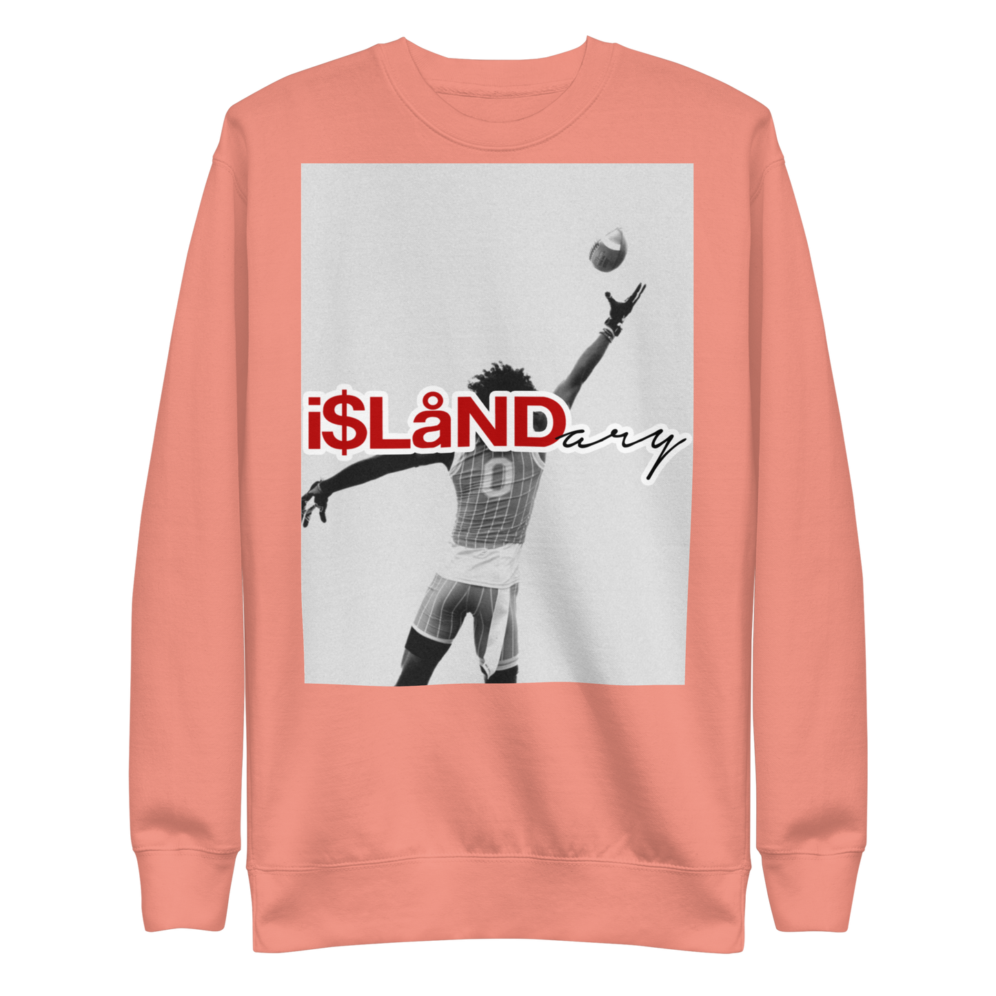 Jonah Ground 0 Red Islandary FMLY Unisex Premium Sweatshirt