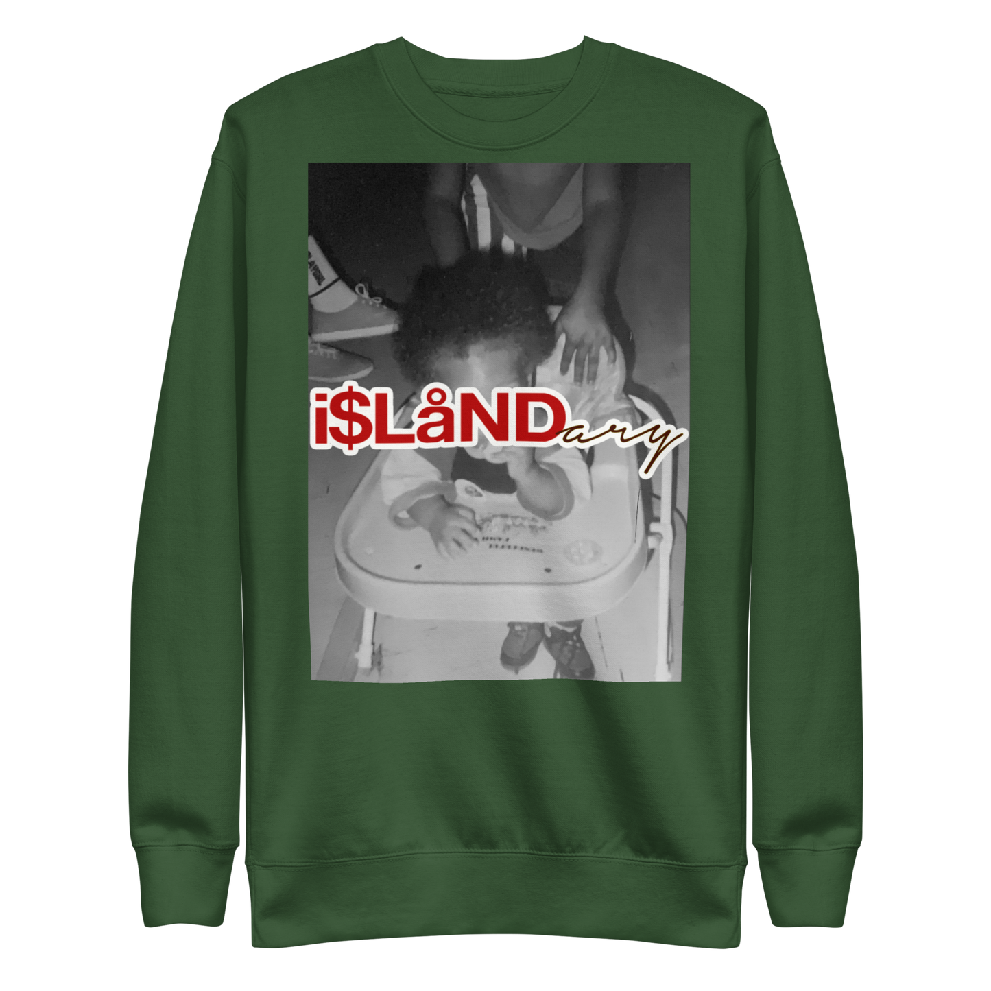 Baby B3rry Red Islandary FMLY Unisex Premium Sweatshirt