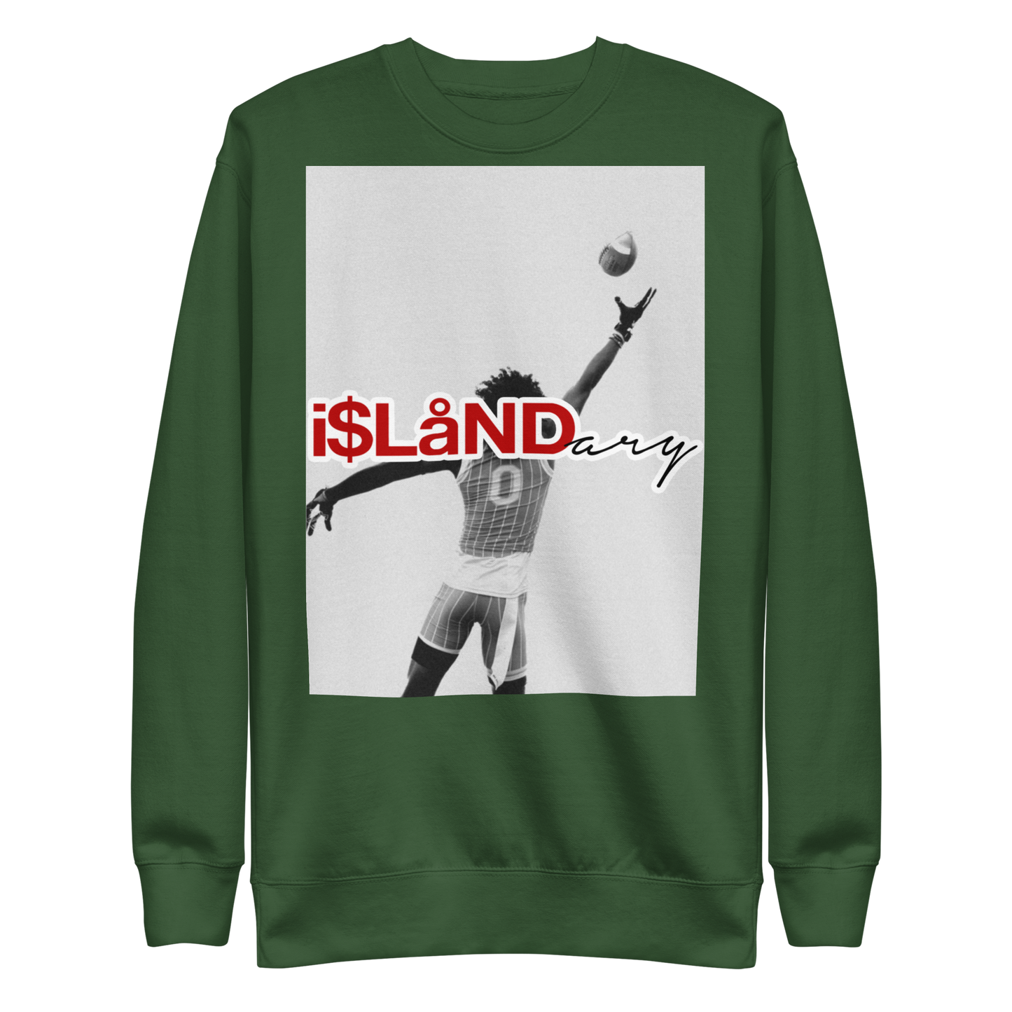 Jonah Ground 0 Red Islandary FMLY Unisex Premium Sweatshirt