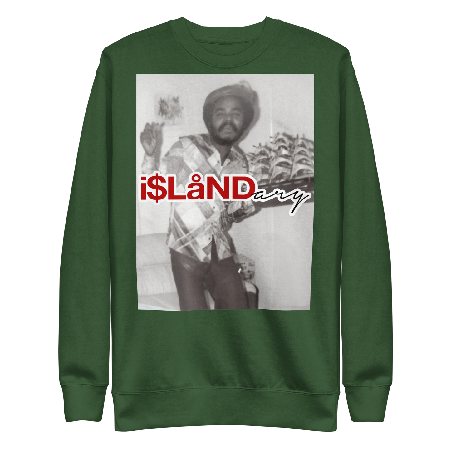 OG JB Red Islandary FMLY Unisex Premium Sweatshirt