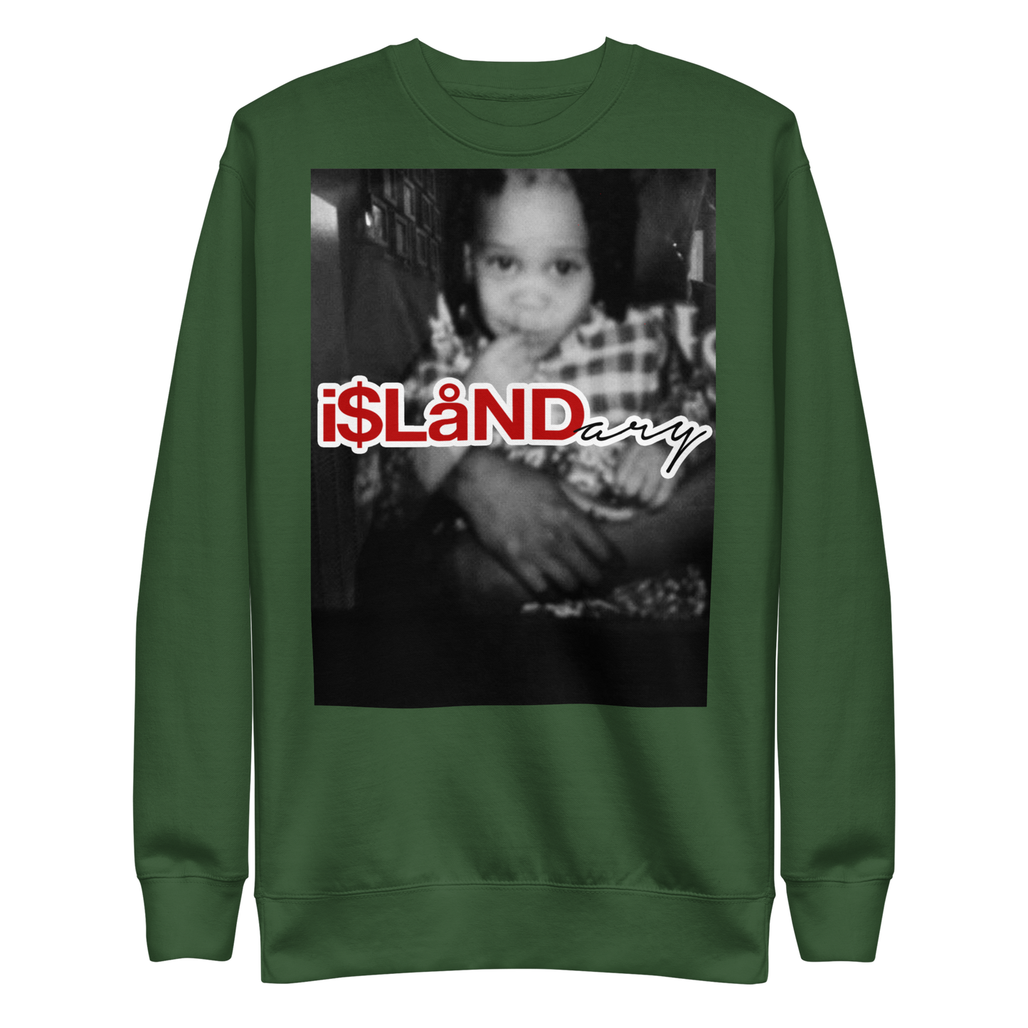 Baby Senda Red Islandary FMLY Unisex Premium Sweatshirt