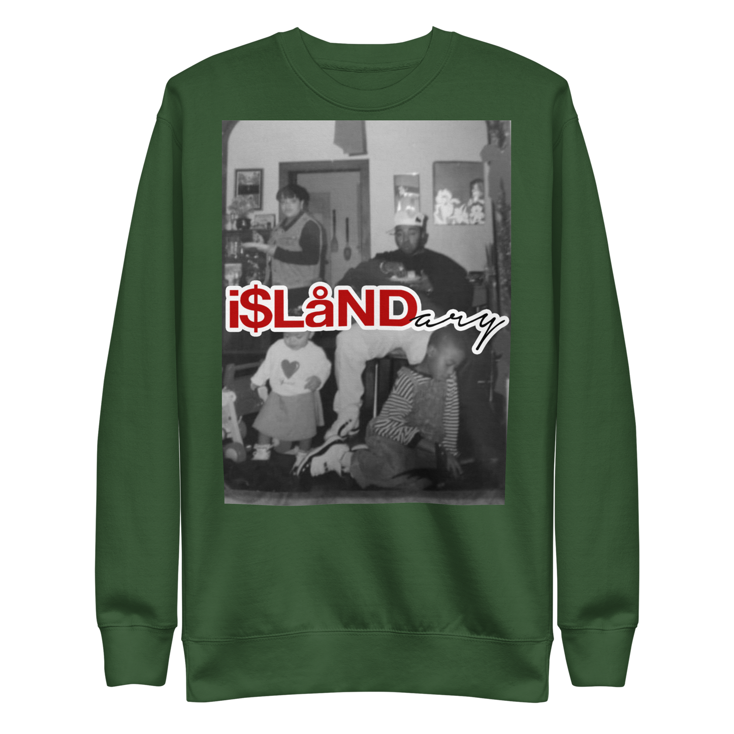 OG Herb Red Islandary FMLY Unisex Premium Sweatshirt