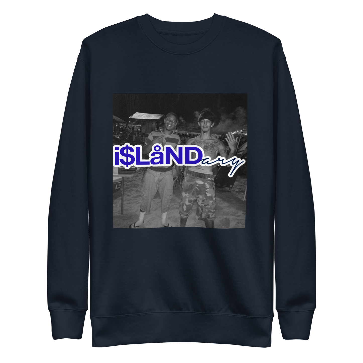 July 4th Blue Islandary FMLY Unisex Premium Sweatshirt