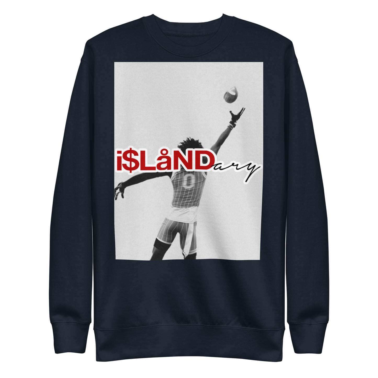 Jonah Ground 0 Red Islandary FMLY Unisex Premium Sweatshirt