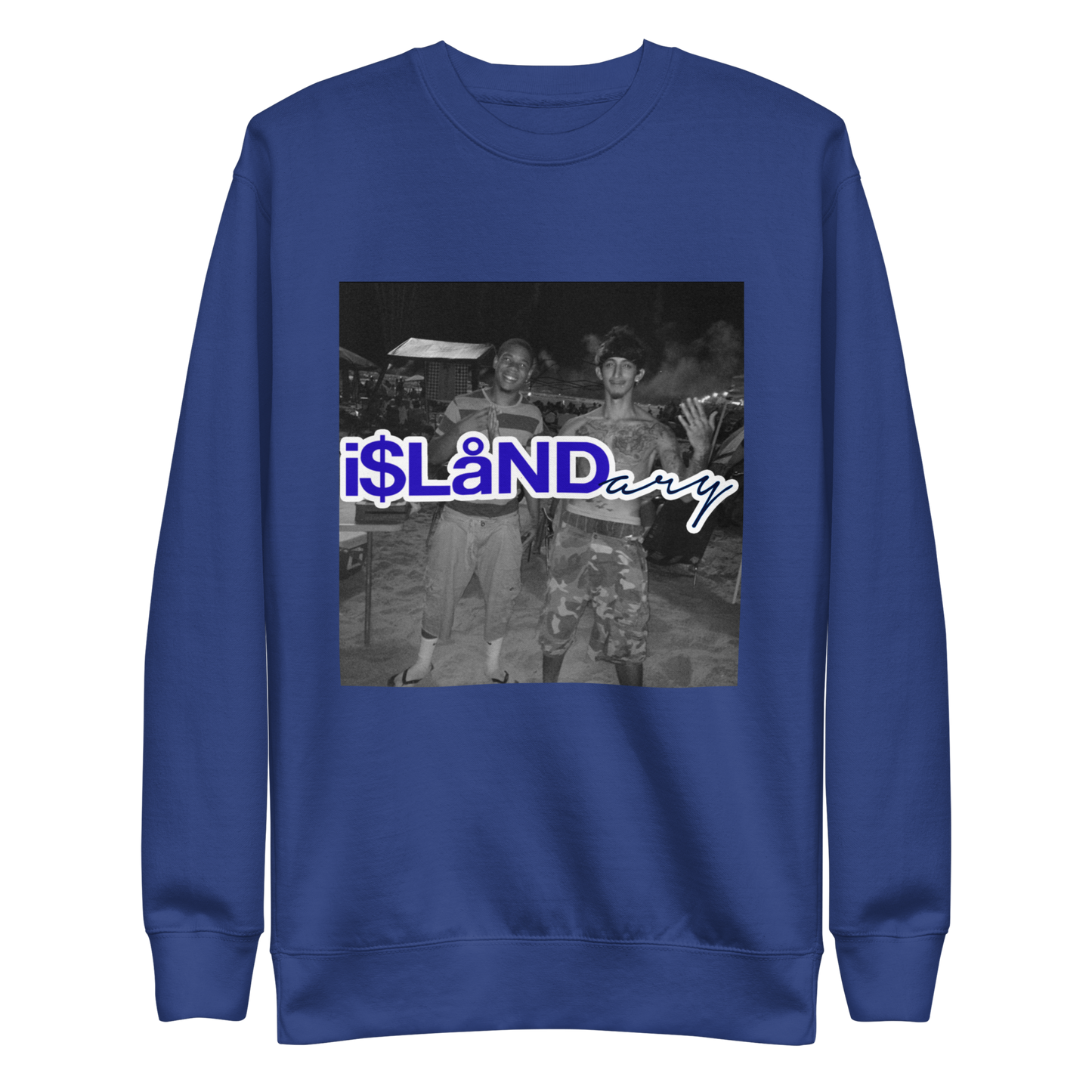 July 4th Blue Islandary FMLY Unisex Premium Sweatshirt