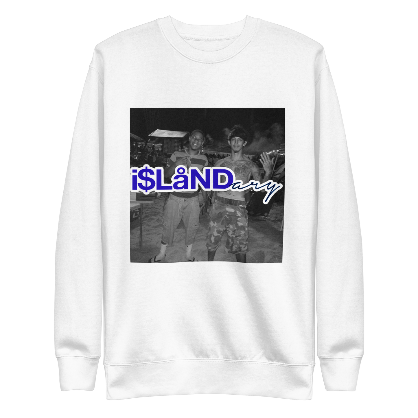 July 4th Blue Islandary FMLY Unisex Premium Sweatshirt