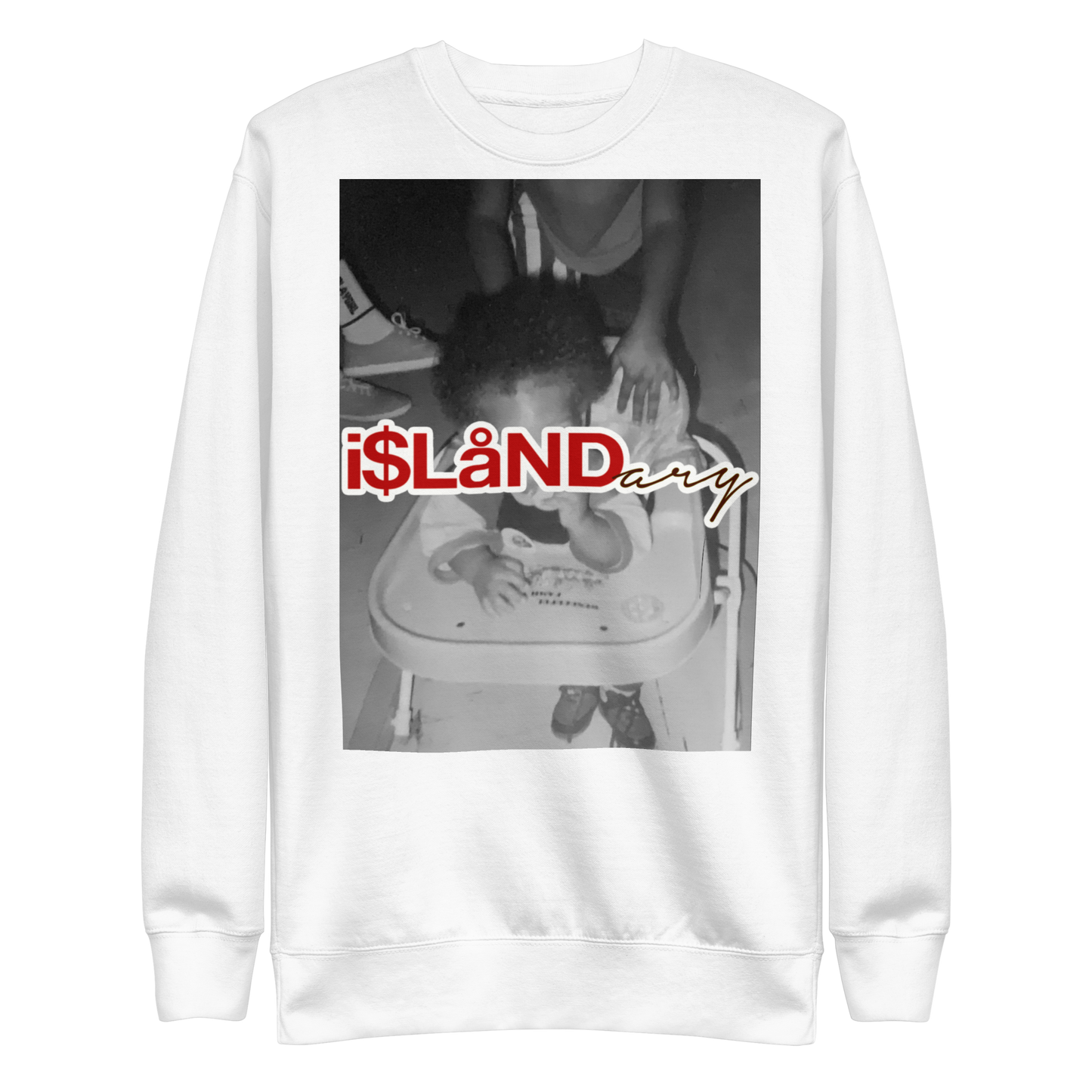 Baby B3rry Red Islandary FMLY Unisex Premium Sweatshirt