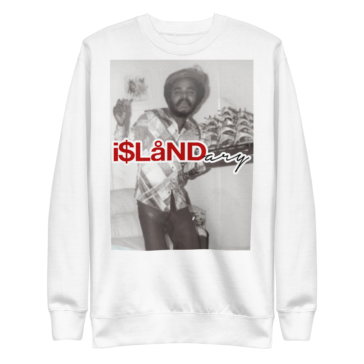 OG JB Red Islandary FMLY Unisex Premium Sweatshirt