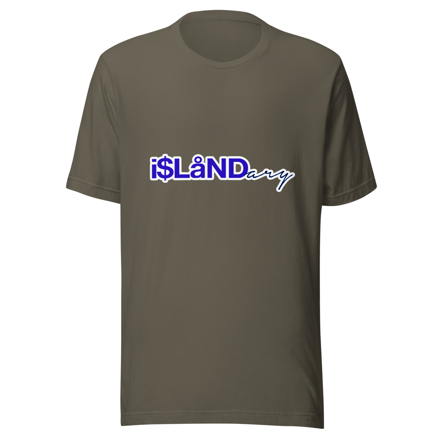 Blue Islandary Unisex t-shirt