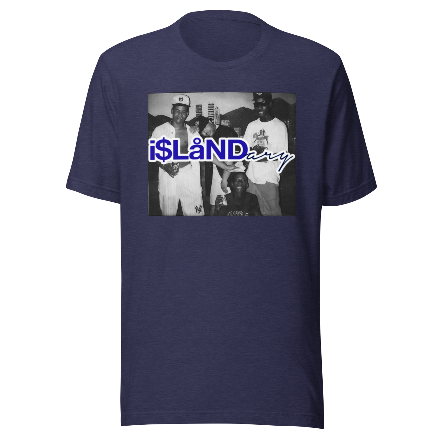 Nightlife Blue Islandary FMLY Unisex t-shirt