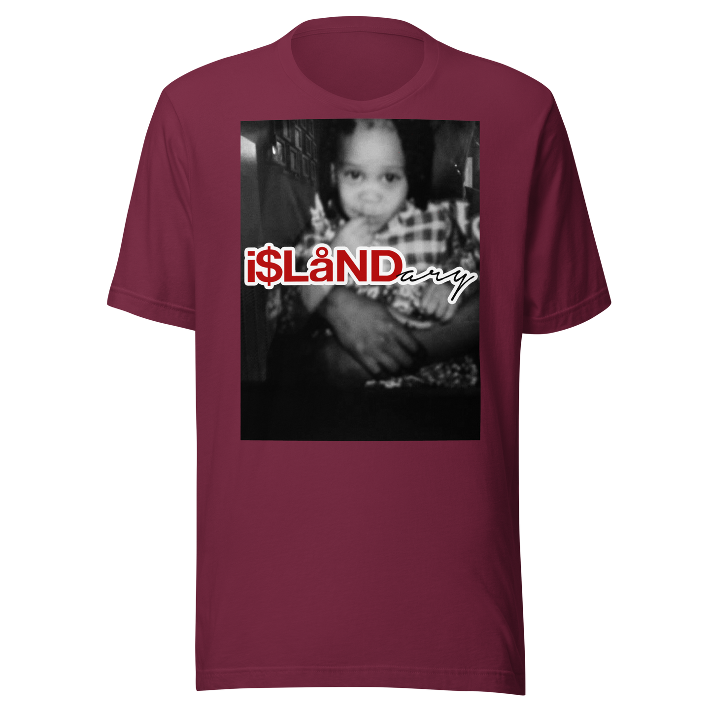 Baby Senda Red Islandary FMLY Unisex t-shirt