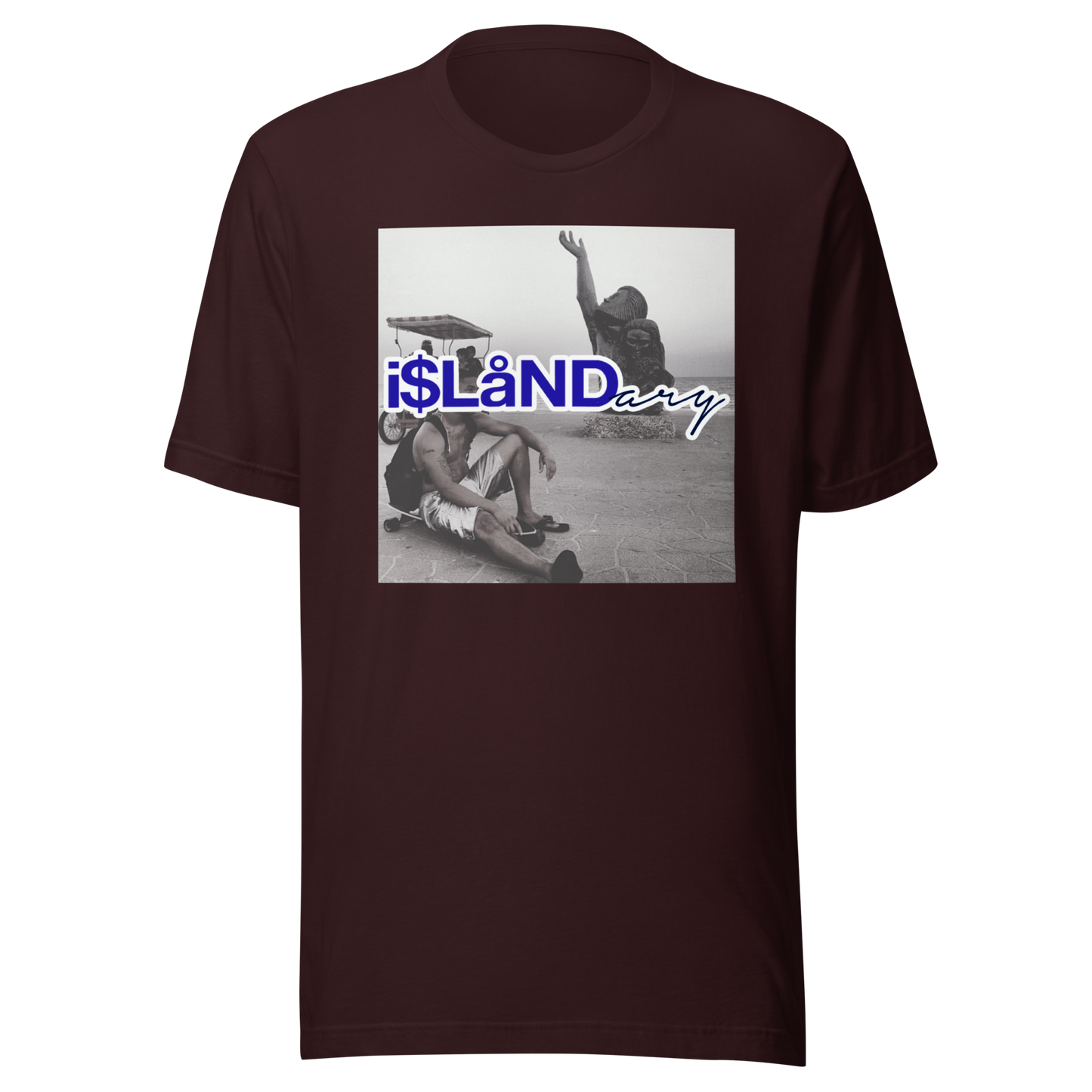 Seawall Blue Islandary FMLY Unisex t-shirt