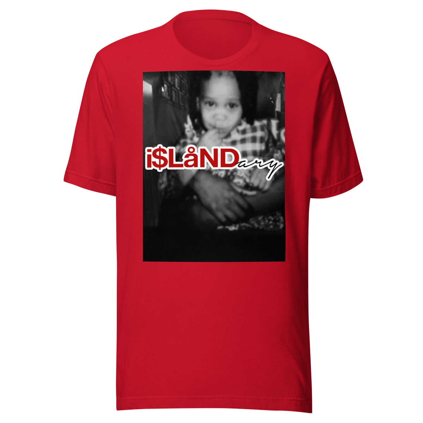 Baby Senda Red Islandary FMLY Unisex t-shirt