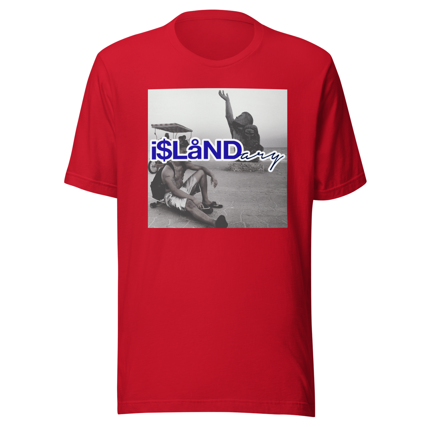 Seawall Blue Islandary FMLY Unisex t-shirt