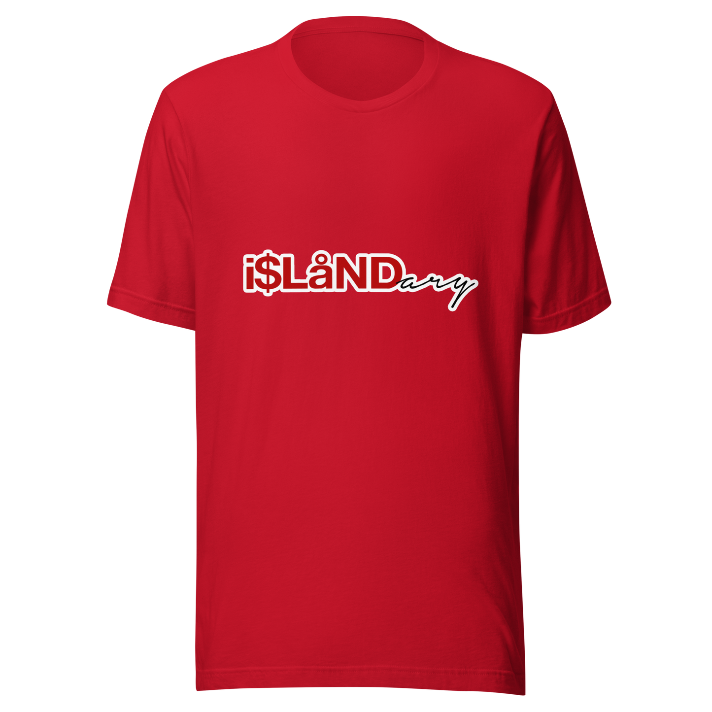 Red Islandary Unisex t-shirt