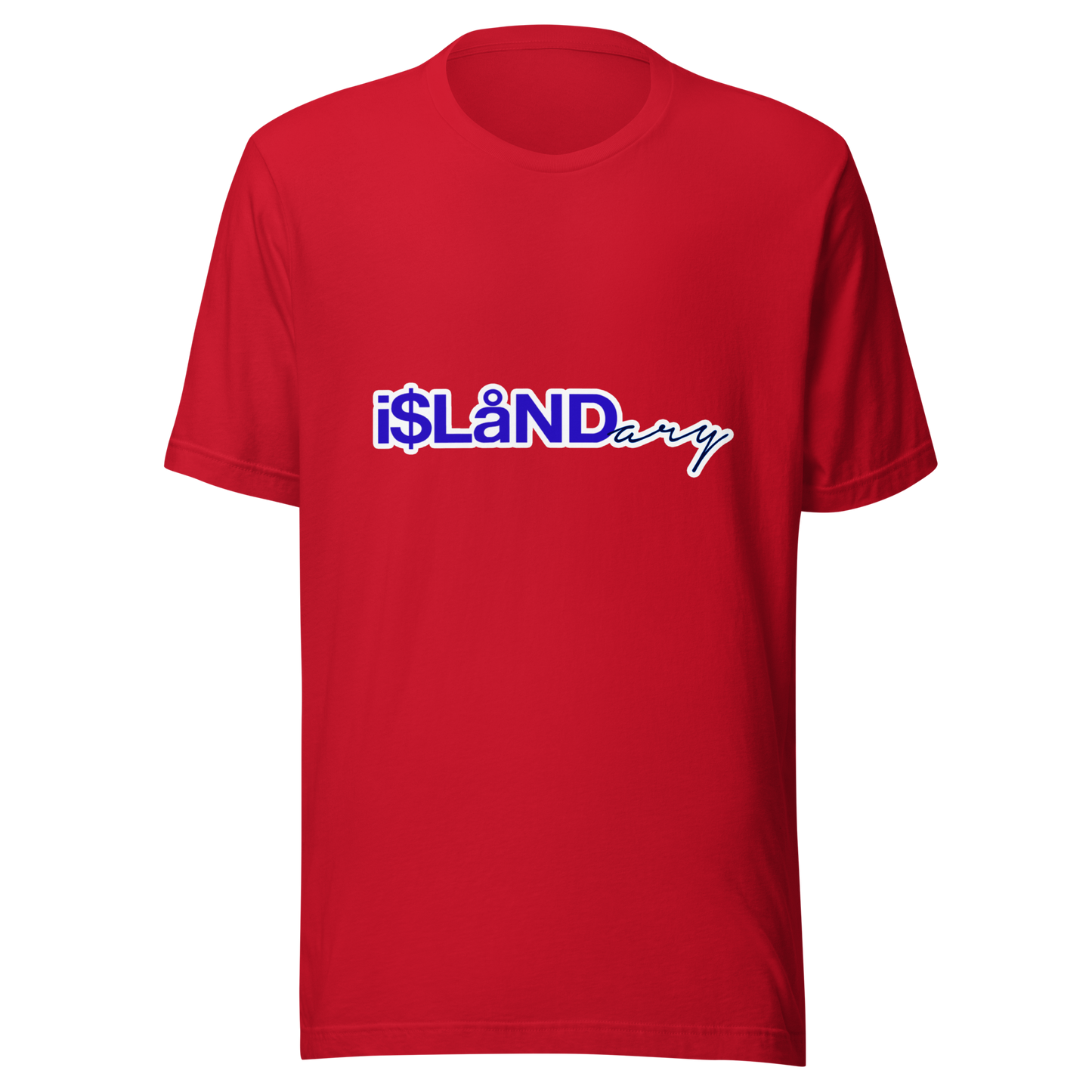 Blue Islandary Unisex t-shirt