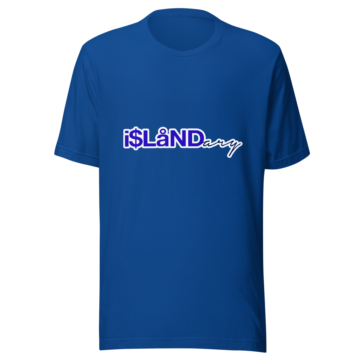 Blue Islandary Unisex t-shirt