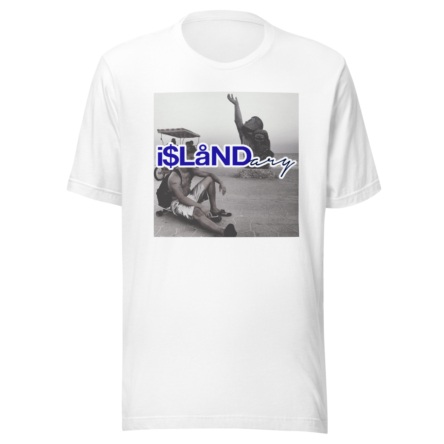 Seawall Blue Islandary FMLY Unisex t-shirt