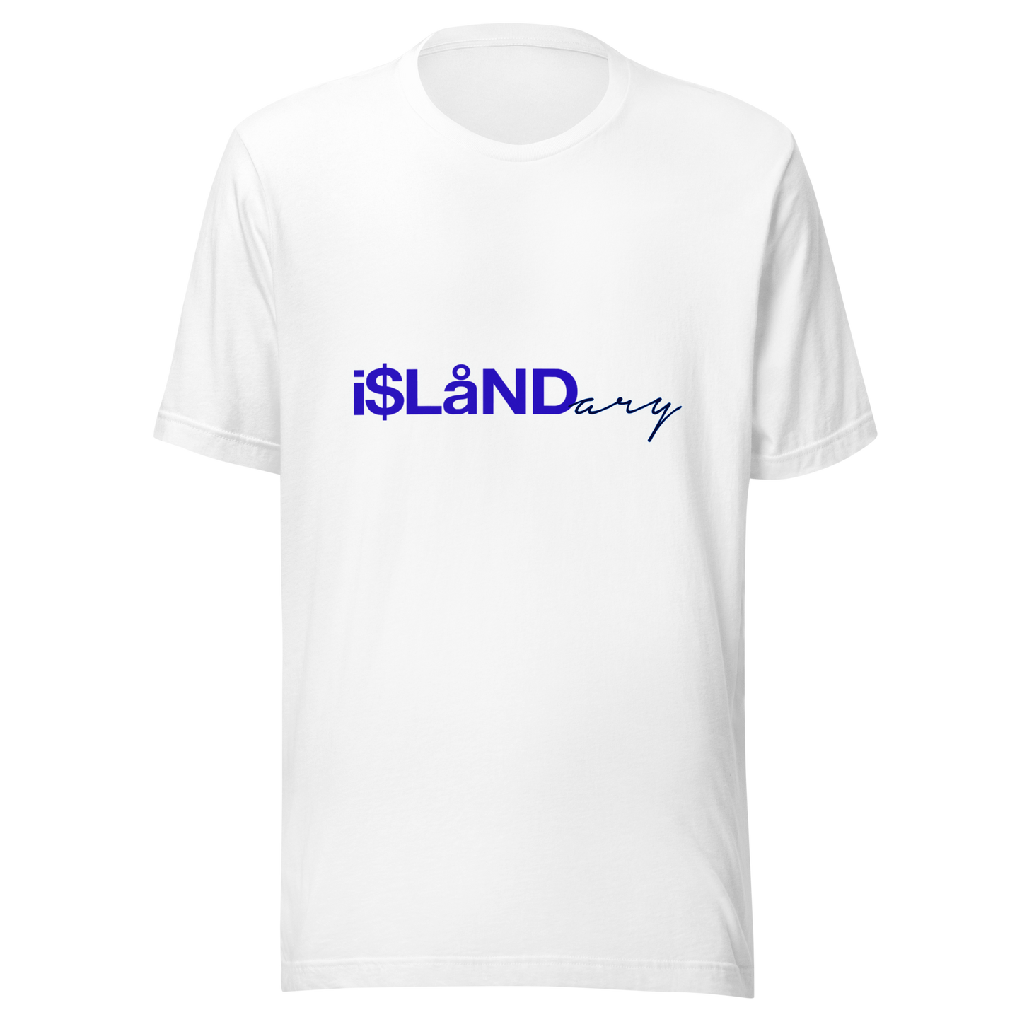 Blue Islandary Unisex t-shirt